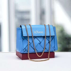 Sac à main pour femme Leroy en couleur bleu